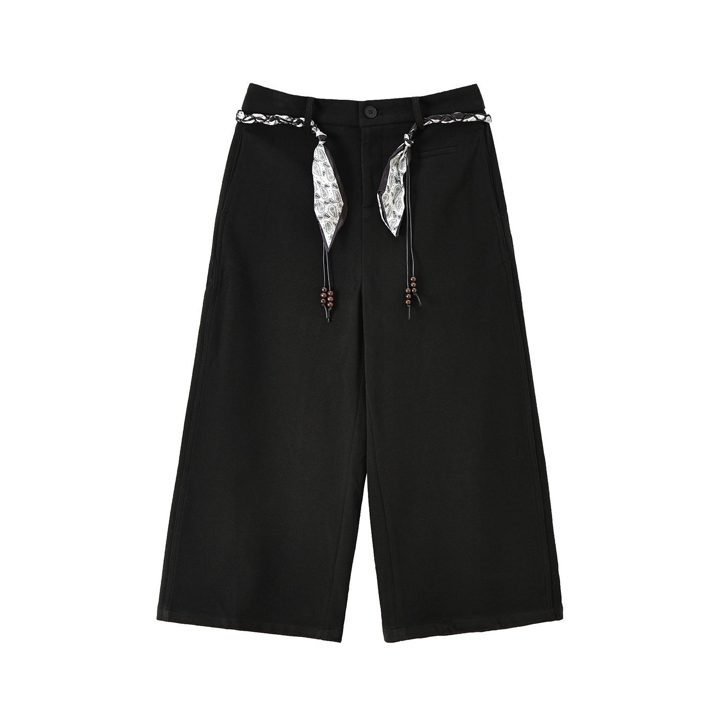 Wool-Tencel Silk Scarf High-Waisted Wide-Leg Pants - Women s Plus Size Winter 2025 Old Money Style 3XL (86-95 kg) чёрный
Wool-Tencel Silk Scarf High-Waisted Wide-Leg Pants - Women s Plus Size Winter 2025 Old Money Style 3XL (86-95 kg) чёрный
