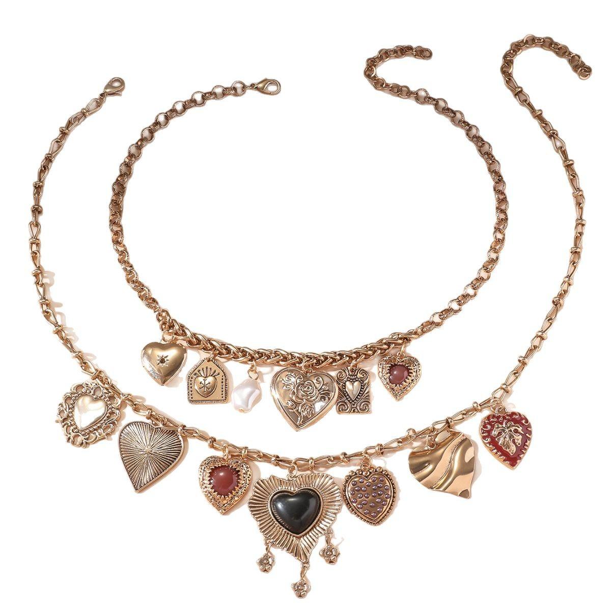 Модне кольє для жіночих ювелірних виробів золотий
Модне кольє для жіночих ювелірних виробів золотий