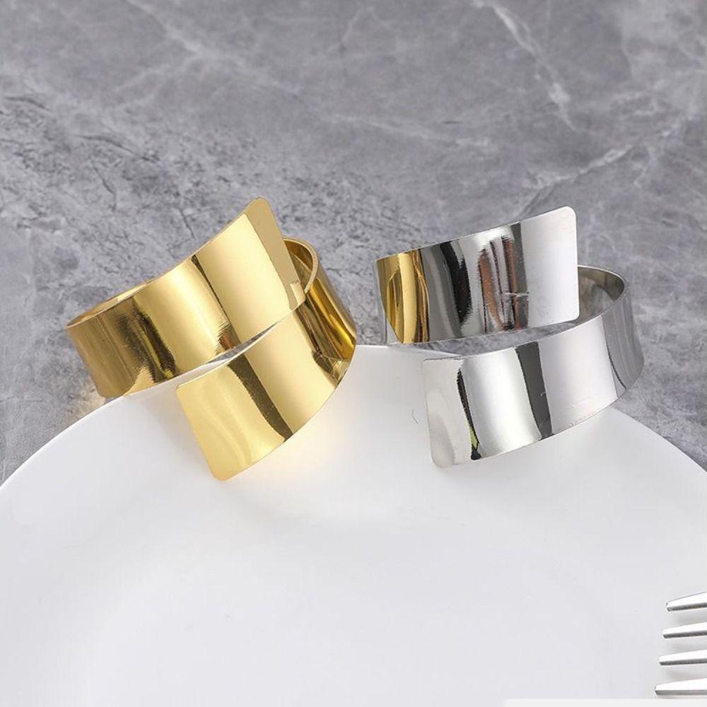 Gilded Napkin Ring Zinc Zinc Alloy Metal Wedding Towel Rings Napkin Holder Thanksgiving срібний
Gilded Napkin Ring Zinc Zinc Alloy Metal Wedding Towel Rings Napkin Holder Thanksgiving срібний