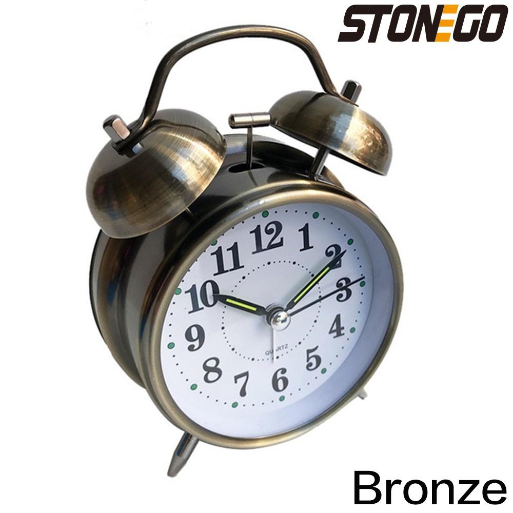 STONEGO 1PC Vintage Alarm Clock Twin Bell With Stereoscopic Dial Backlight Desk Clock Loud Alarm Clock бронзовий
STONEGO 1PC Vintage Alarm Clock Twin Bell With Stereoscopic Dial Backlight Desk Clock Loud Alarm Clock бронзовий