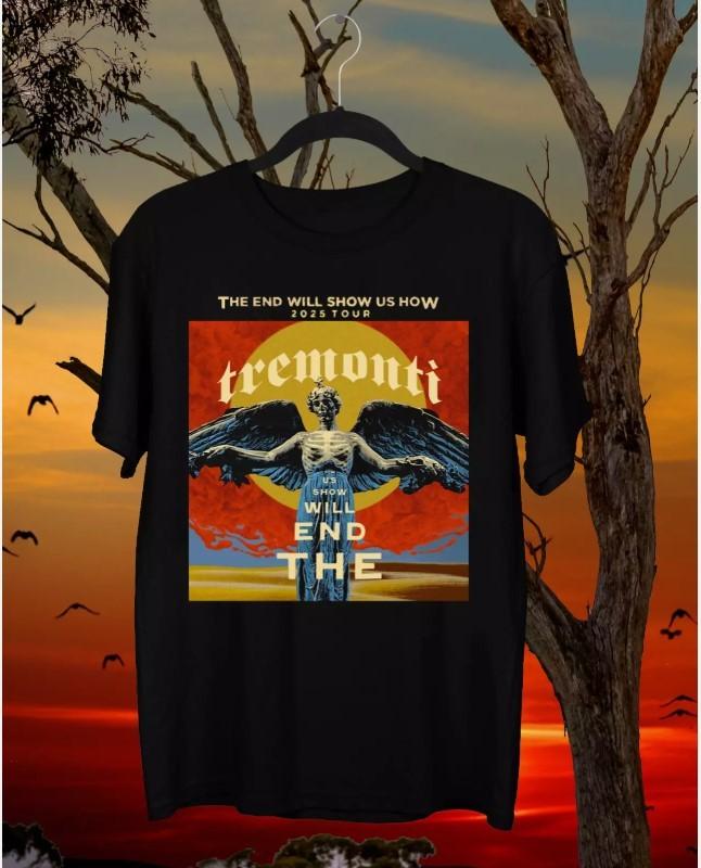 NEW Popular Tremonti Tour 2025 Gift For Fans to 5XL T-shirt Unisex T-Shirt XXXL
NEW Popular Tremonti Tour 2025 Gift For Fans to 5XL T-shirt Unisex T-Shirt XXXL