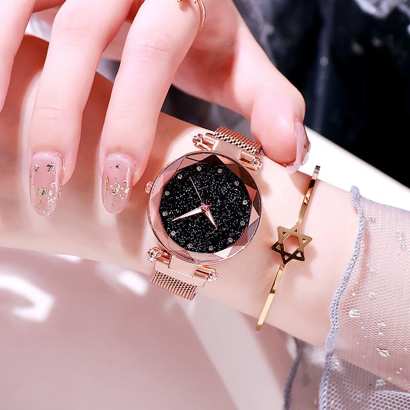 Magnet Lazy Watch Magnetic Mesh Belt Star Watch Female
Magnet Lazy Watch Magnetic Mesh Belt Star Watch Female