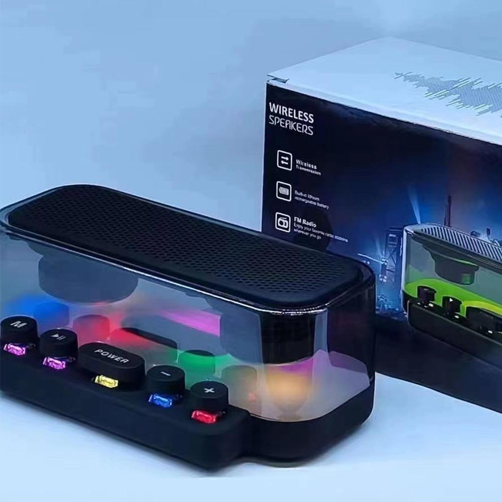 IPX5 Waterproof Bluetooth Speaker Surround Sound HIFI Stereo Wireless Speaker Memory Card Support Subwoofer RGB Speaker
IPX5 Waterproof Bluetooth Speaker Surround Sound HIFI Stereo Wireless Speaker Memory Card Support Subwoofer RGB Speaker