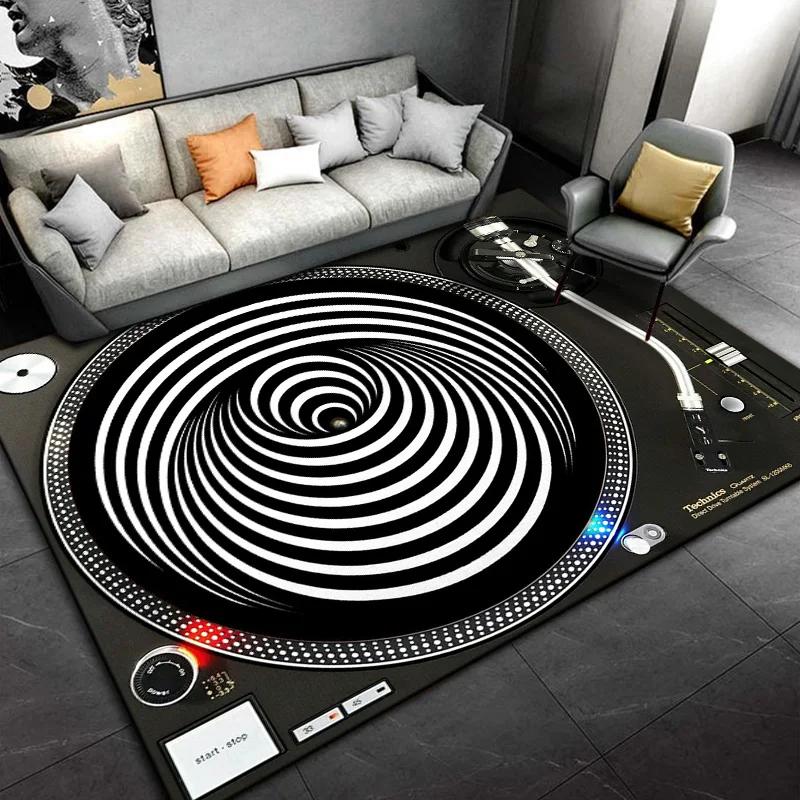 Vinyl Records Disc Player Pattern Rug Carpets for Bedroom Living Room Sofa Mat Creative Door Mat Cloakroom Home Decor Gifts 40x60cm
Vinyl Records Disc Player Pattern Rug Carpets for Bedroom Living Room Sofa Mat Creative Door Mat Cloakroom Home Decor Gifts 40x60cm