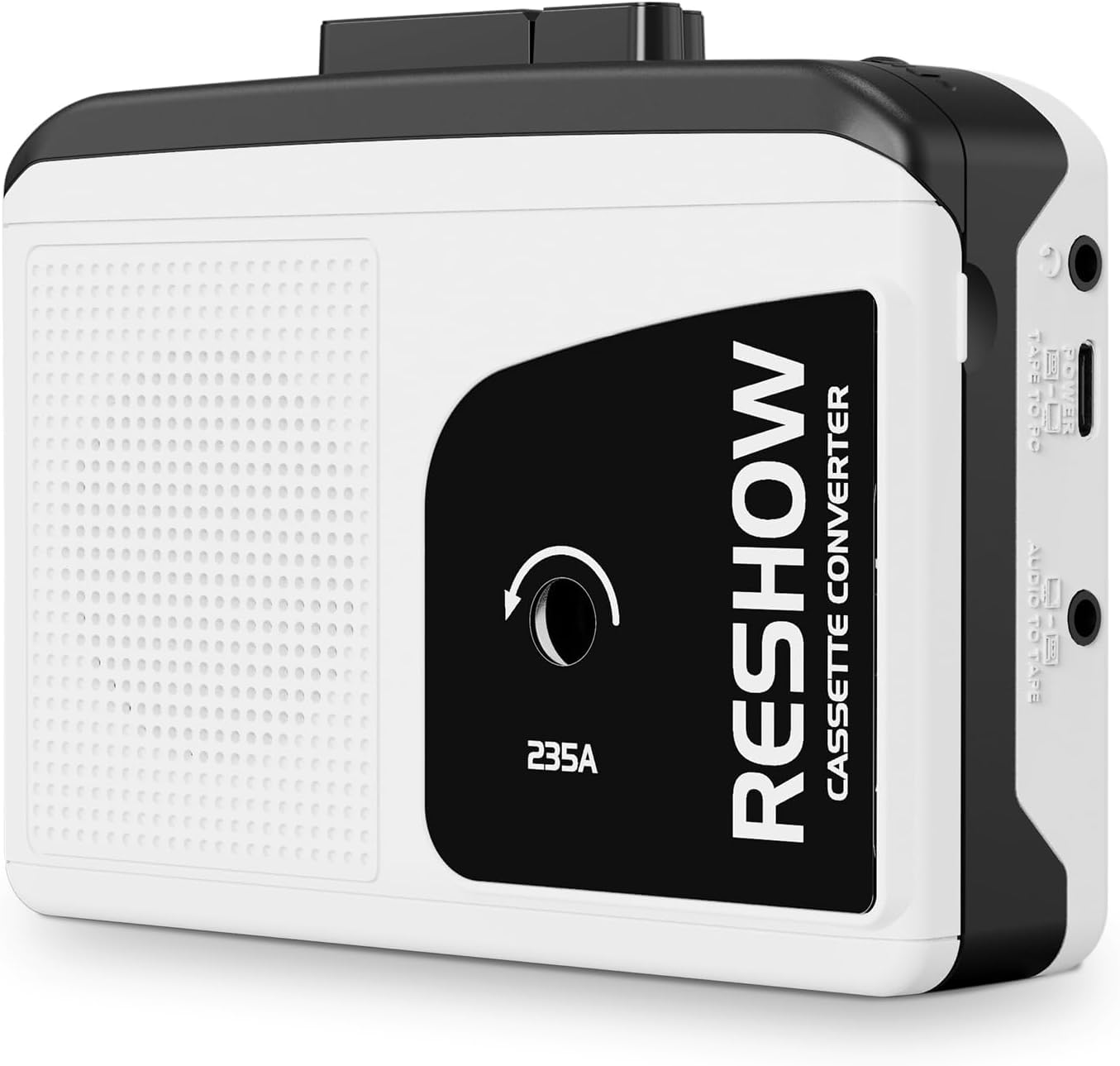 Reshow Portable Cassette Player Cassette Tape Digitization No Computer Required Cassette Tape PC Import Reverse Recording Cassette Tape Recorder Full білий
Reshow Portable Cassette Player Cassette Tape Digitization No Computer Required Cassette Tape PC Import Reverse Recording Cassette Tape Recorder Full білий