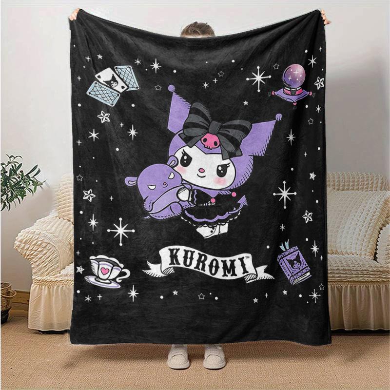 1pc Cute Kuromi s Enchanted Night Blanket, Soft Throw for Home Decor, Gift Idea, Living Room, Travel, Camping, Car Blankets, Beach, Office Naps, Suita 130x150cm
1pc Cute Kuromi s Enchanted Night Blanket, Soft Throw for Home Decor, Gift Idea, Living Room, Travel, Camping, Car Blankets, Beach, Office Naps, Suita 130x150cm