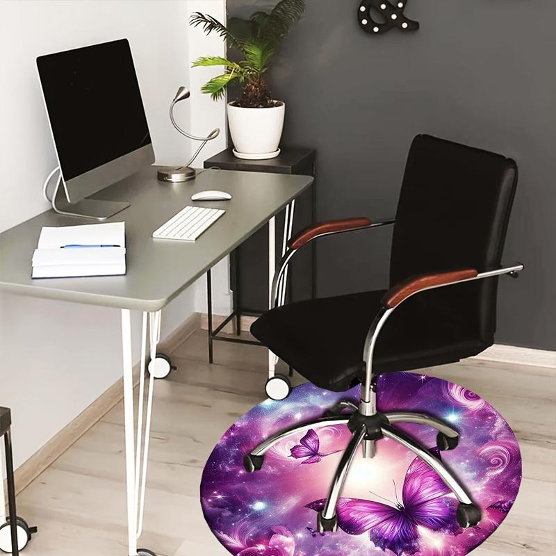 1pc Office Carpet Chair Mats Purple Butterfly Fantasy Perfect for Decorating Office Chairs, Living Rooms, Or Bedrooms.YDT142 80cm by 80cm
1pc Office Carpet Chair Mats Purple Butterfly Fantasy Perfect for Decorating Office Chairs, Living Rooms, Or Bedrooms.YDT142 80cm by 80cm