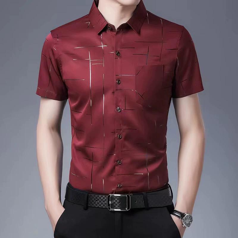 Men s Business Casual Short Sleeve Shirt No Iron Wrinkle Resistant Top Easy Care Comfortable Fit for Office and Work 4XL
Men s Business Casual Short Sleeve Shirt No Iron Wrinkle Resistant Top Easy Care Comfortable Fit for Office and Work 4XL