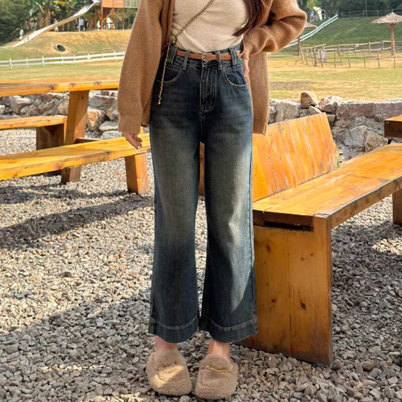 Большие размеры флисовые джинсы женские с высокой талией свободные утягивающие прямые широкие брюки-швабры S
Большие размеры флисовые джинсы женские с высокой талией свободные утягивающие прямые широкие брюки-швабры S