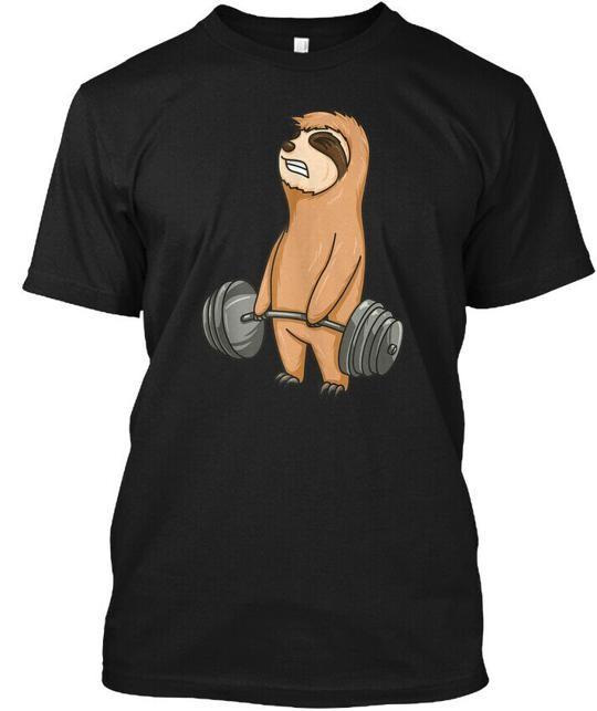 Baby Sloth Weight Lifting Fitness Motiva T-Shirt Made in the USA Size S to 5XL 2XL
Baby Sloth Weight Lifting Fitness Motiva T-Shirt Made in the USA Size S to 5XL 2XL