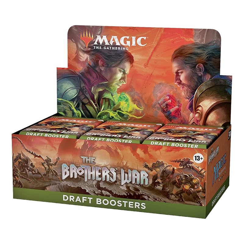 magic: the gathering brother war draft booster English version (BOX) 36 packs included D03060000 MTG Trading card wizards of the coast D03060003
magic: the gathering brother war draft booster English version (BOX) 36 packs included D03060000 MTG Trading card wizards of the coast D03060003