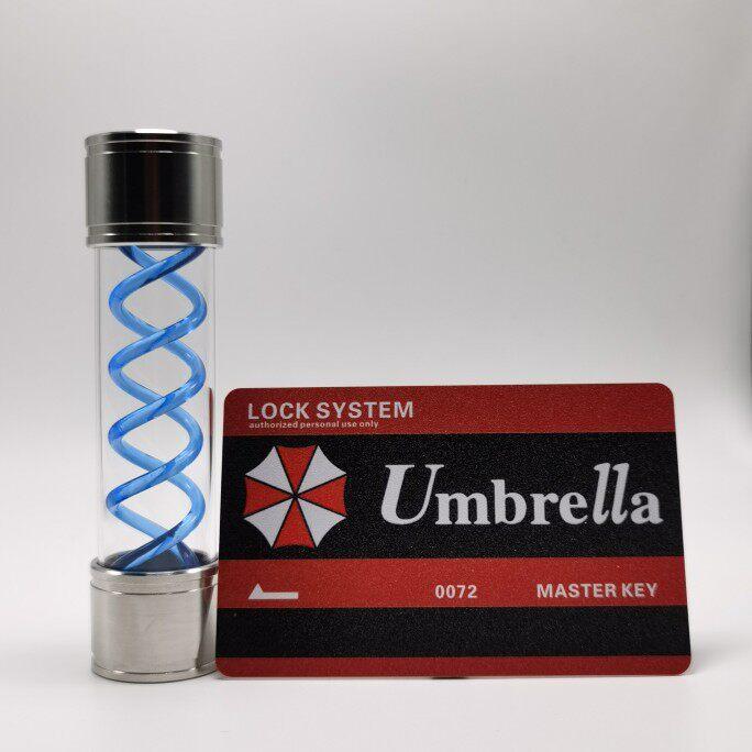 Biohazard Double Helix Test Tube Replica - T G Virus Sample Model Handmade DIY Display Kit Mini Prop Figure
Biohazard Double Helix Test Tube Replica - T G Virus Sample Model Handmade DIY Display Kit Mini Prop Figure