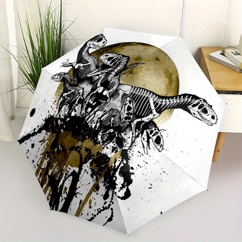 Dinosaur Fossil Automatic Opening and Closing umbrella, Compact Travel Umbrella, Lightweight and Portable, Suitable for Beach Commuting Busi
Dinosaur Fossil Automatic Opening and Closing umbrella, Compact Travel Umbrella, Lightweight and Portable, Suitable for Beach Commuting Busi