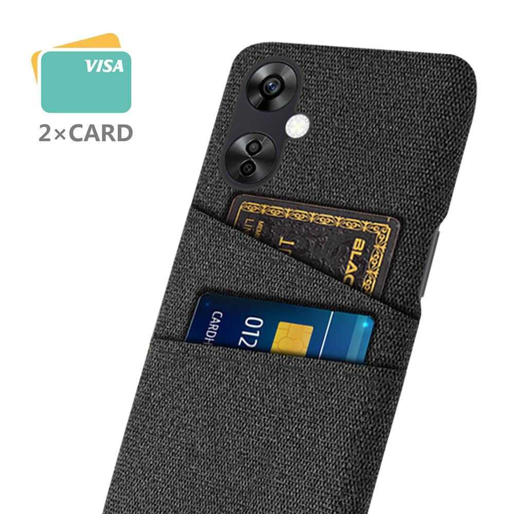 For OnePlus Nord CE3 5G/CE 3 Lite 5G/Nord N30 5G Cell Phone Case Hard PC+Cloth Mobile Phone Cover with Dual Card Slots Black
For OnePlus Nord CE3 5G/CE 3 Lite 5G/Nord N30 5G Cell Phone Case Hard PC+Cloth Mobile Phone Cover with Dual Card Slots Black