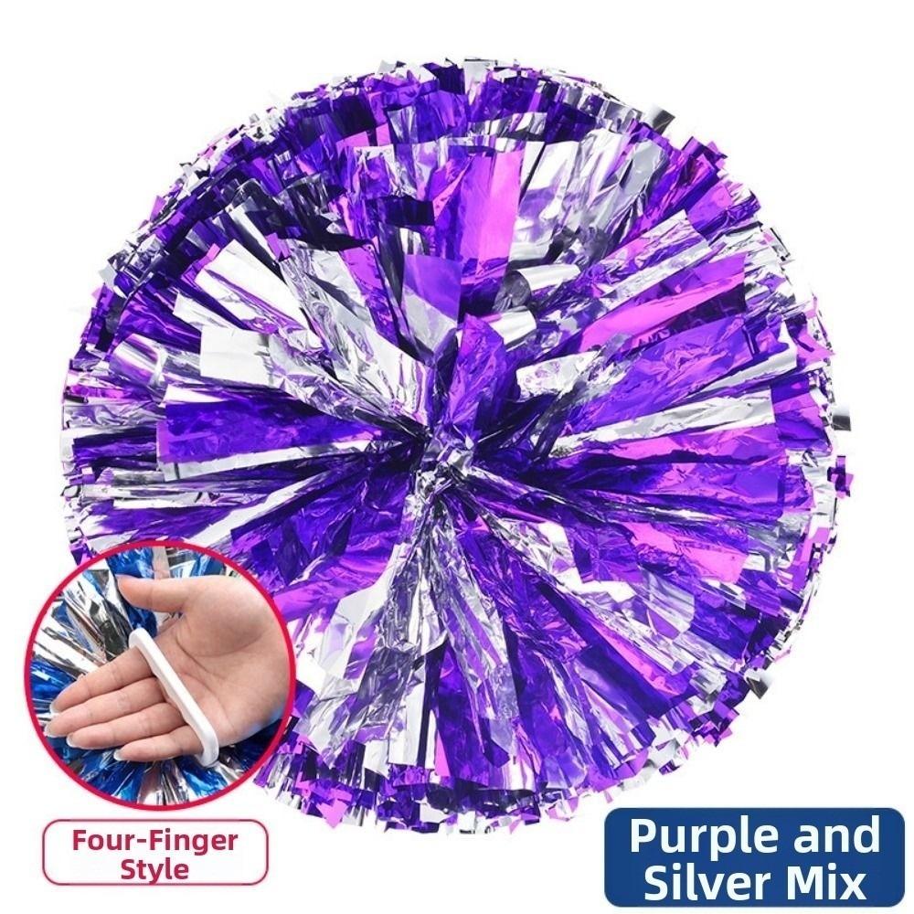 Multicolors Cheap Practical Cheerleading 30cm Cheering Ball Sports Match Vocal Ball Club Supplies фіолетовий/срібний
Multicolors Cheap Practical Cheerleading 30cm Cheering Ball Sports Match Vocal Ball Club Supplies фіолетовий/срібний