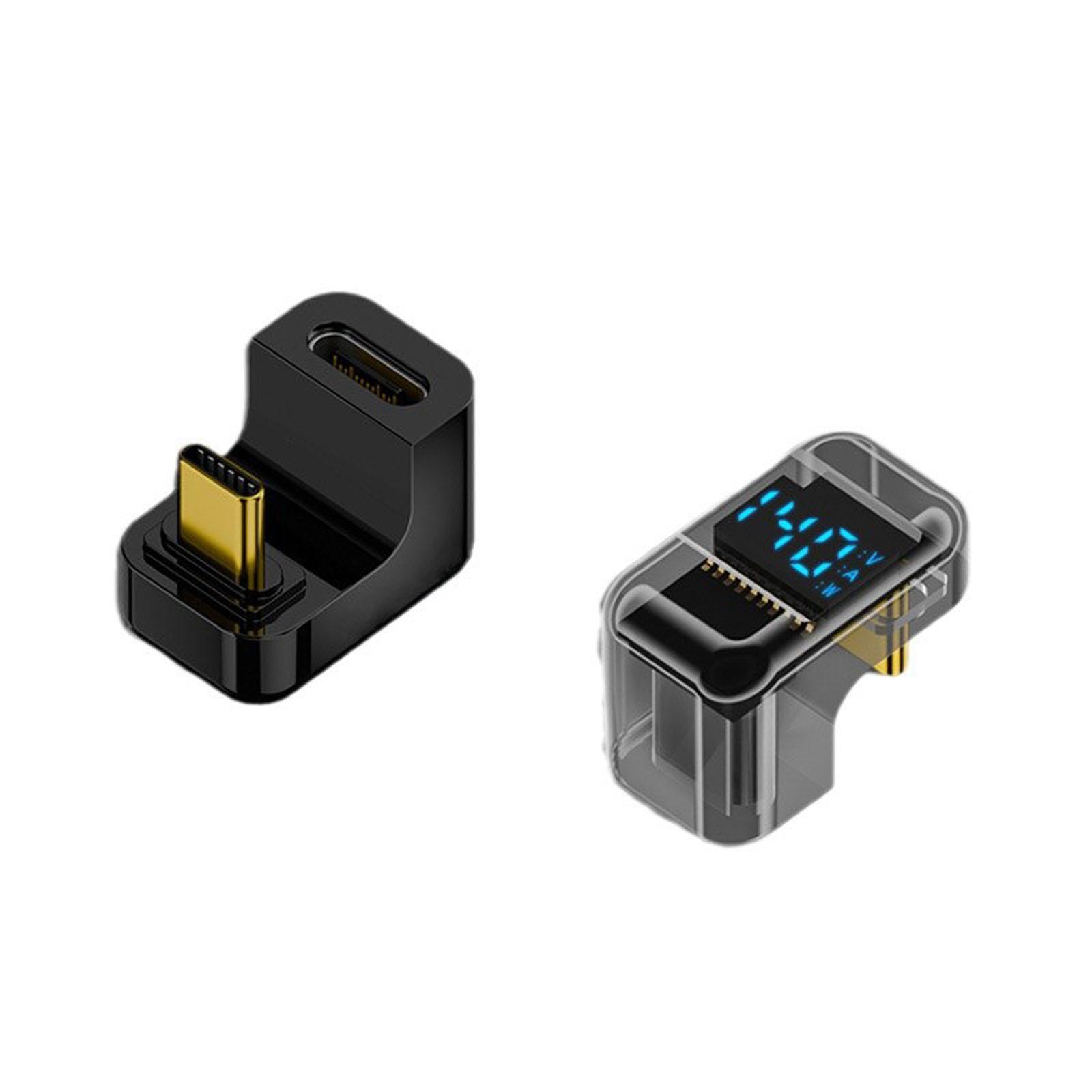 USB C To USB C Digital Display Adapter 100W Fast Charging Male To Female Extension Adapter 40Gbps Data Transfer прозорий колір чорний
USB C To USB C Digital Display Adapter 100W Fast Charging Male To Female Extension Adapter 40Gbps Data Transfer прозорий колір чорний
