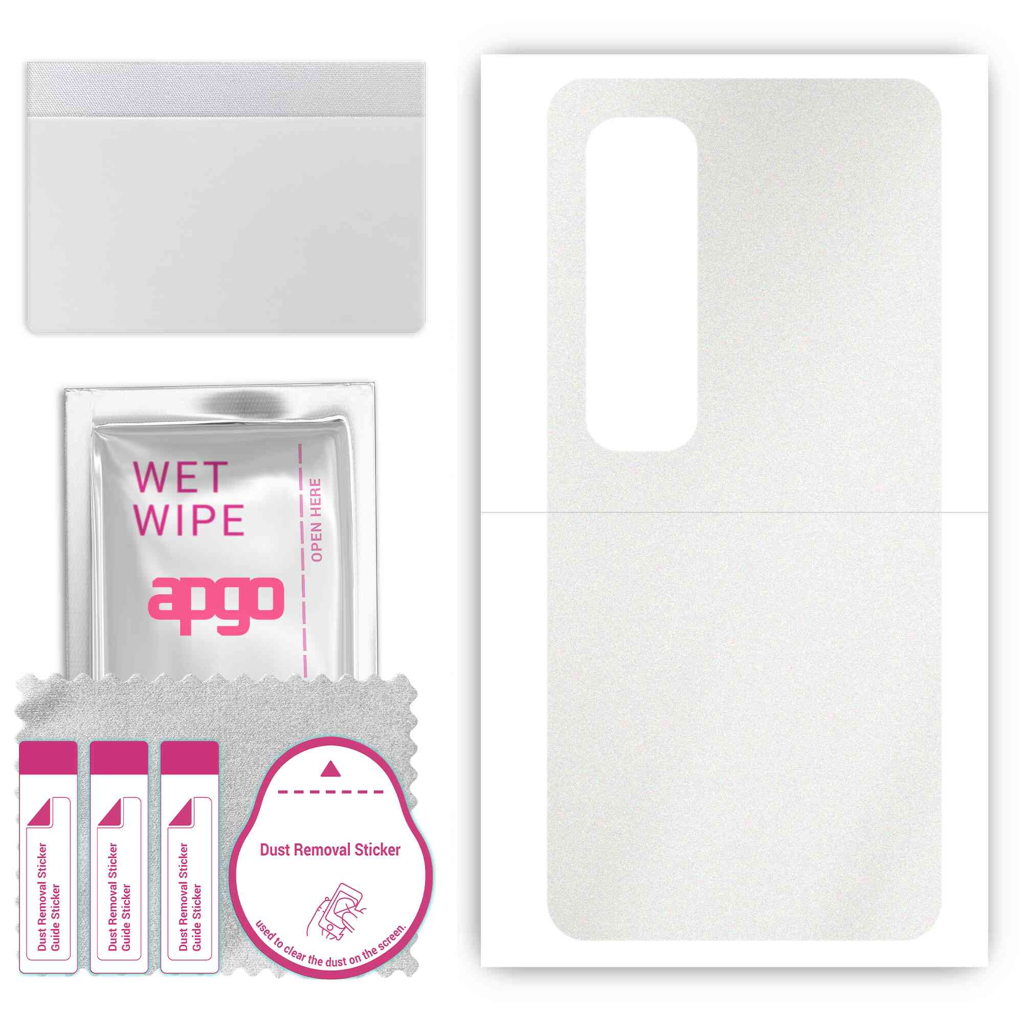 apgo Protective Skin Sticker for the back compatible with Xiaomi Mi 10 Ultra, Wrap Film, Foil, Vinyl - Pattern Matte Transparent
apgo Protective Skin Sticker for the back compatible with Xiaomi Mi 10 Ultra, Wrap Film, Foil, Vinyl - Pattern Matte Transparent