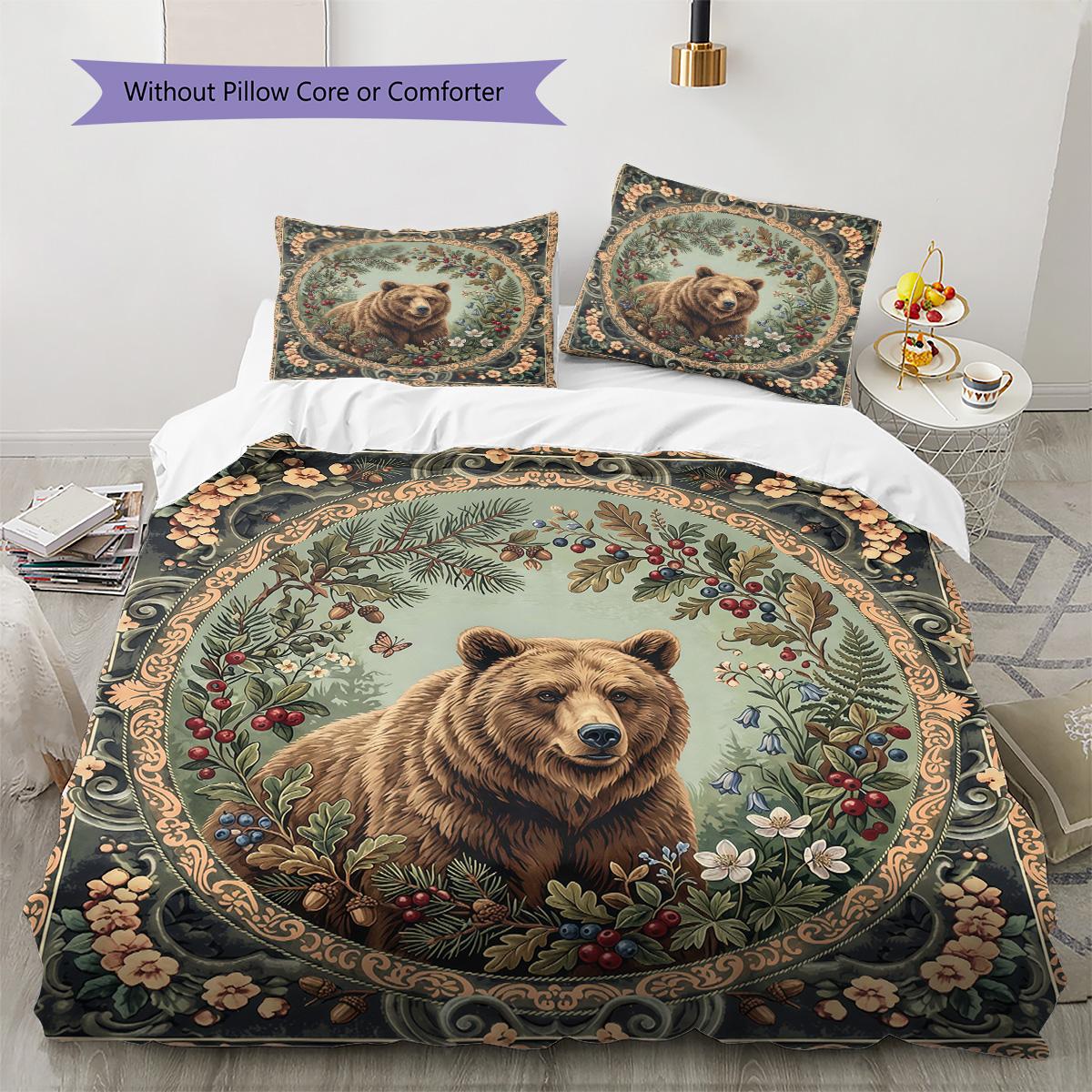 Vintage Floral Art Pattern Bedding Set Quilt Cover Pillowcase Home Decor Gift (1 * duvet cover + 2 * pillowcase, without core) 135x200cm
Vintage Floral Art Pattern Bedding Set Quilt Cover Pillowcase Home Decor Gift (1 * duvet cover + 2 * pillowcase, without core) 135x200cm