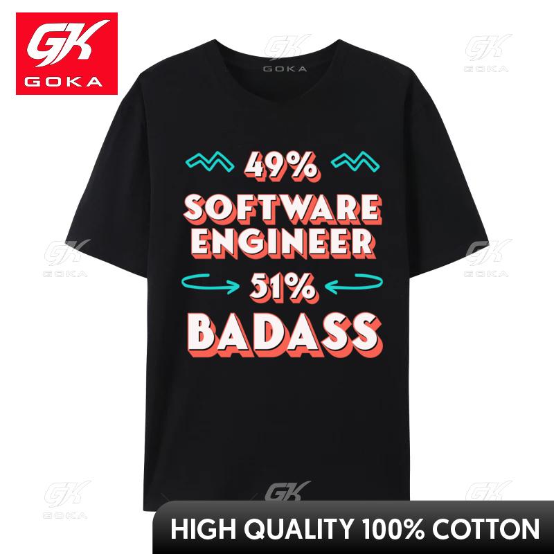 Software Engineer Badass Funny Developer Humor Design Tees New Arrival Casual Student T Shirt Customized TeeShirt 4XL
Software Engineer Badass Funny Developer Humor Design Tees New Arrival Casual Student T Shirt Customized TeeShirt 4XL