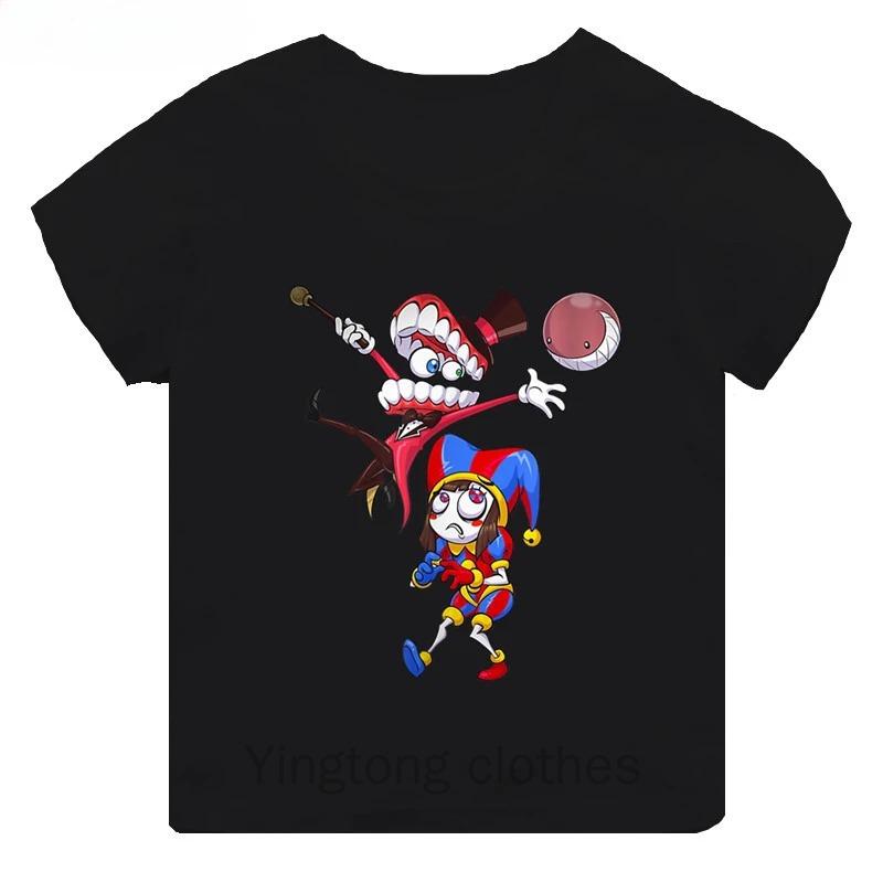 New amazing digital circus print T-shirt boys and girls casual high-quality choice cotton short-sleeved T-shirt 150
New amazing digital circus print T-shirt boys and girls casual high-quality choice cotton short-sleeved T-shirt 150