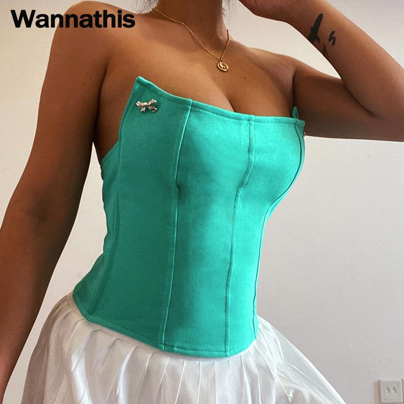 WannaThis Cotton Strapless Tank Top Summer Slim Asymmetric Summer 2021 Sexy Casual Solid Female Tube Top Corset
WannaThis Cotton Strapless Tank Top Summer Slim Asymmetric Summer 2021 Sexy Casual Solid Female Tube Top Corset
