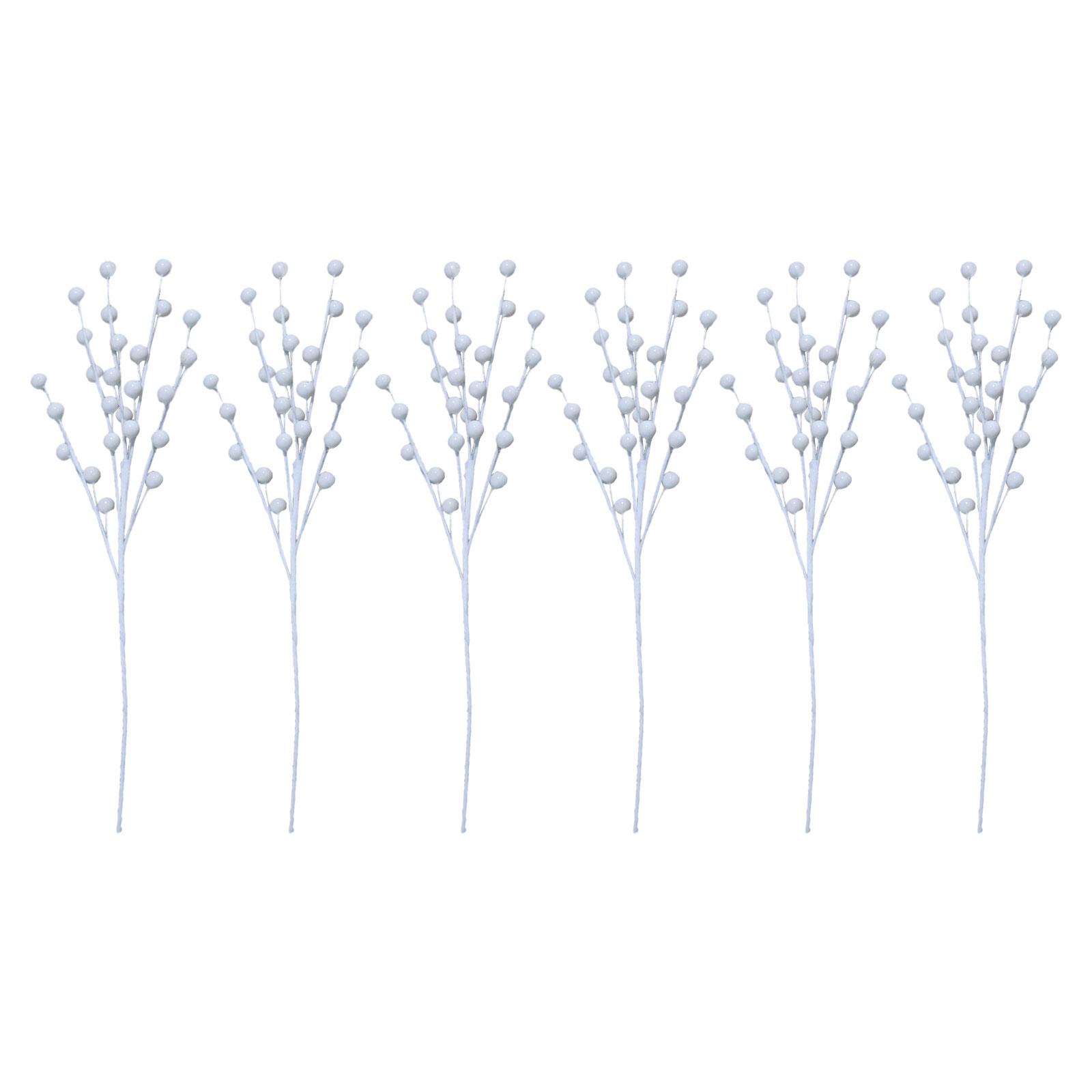 6x Berry Twig Branch Vase Berry Branches Desktop Ornaments, Artificial Berry Branches for Halloween Home білий
6x Berry Twig Branch Vase Berry Branches Desktop Ornaments, Artificial Berry Branches for Halloween Home білий