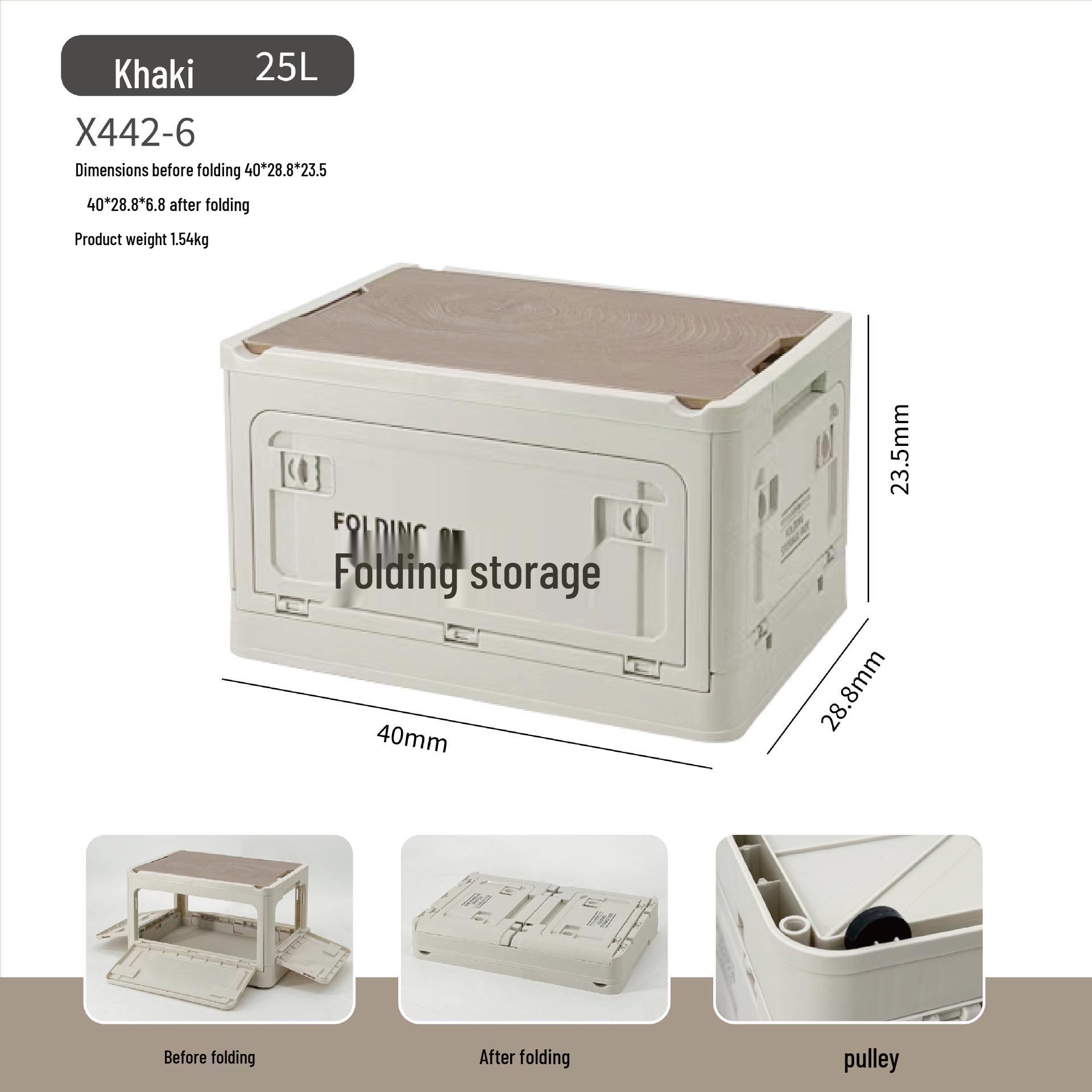 Dream Pai Folding Outdoor Camping and Car Trunk Storage Organizer Box
Dream Pai Folding Outdoor Camping and Car Trunk Storage Organizer Box