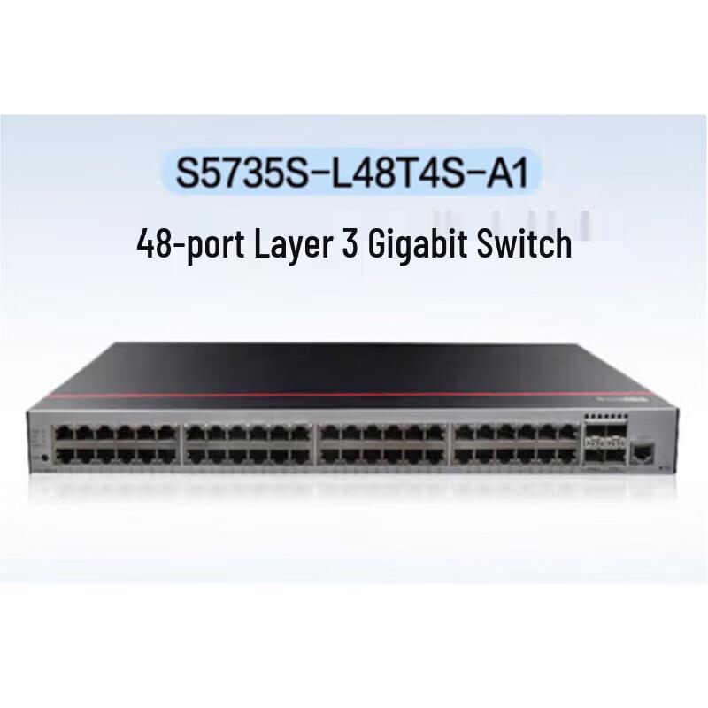 Huawei S5735S-L48T4S-A1 48-Port Gigabit Ethernet Switch
Huawei S5735S-L48T4S-A1 48-Port Gigabit Ethernet Switch