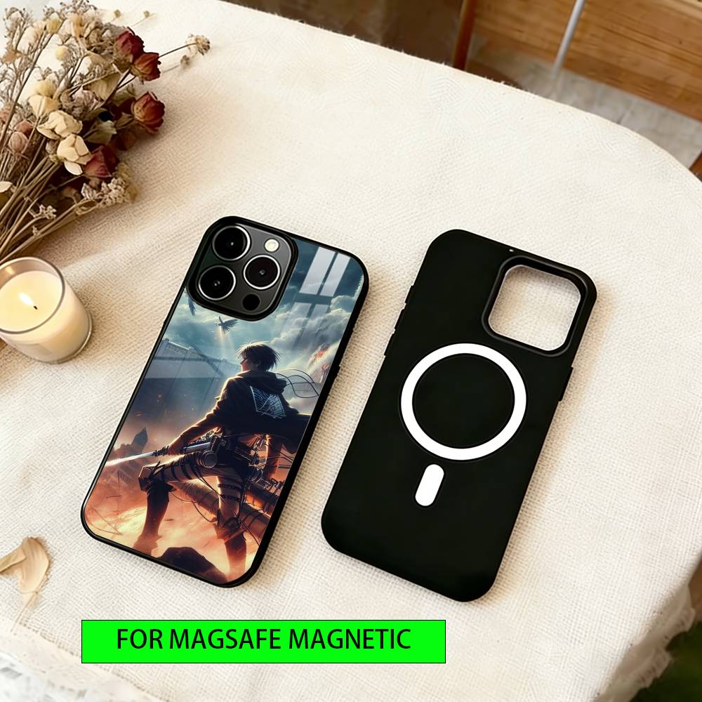 Eren Yeager Phone Case Magnetic with Magsafe Wireless Charging For iPhone17,16,15,14,13,12,11 Plus,Pro iphone16e
Eren Yeager Phone Case Magnetic with Magsafe Wireless Charging For iPhone17,16,15,14,13,12,11 Plus,Pro iphone16e