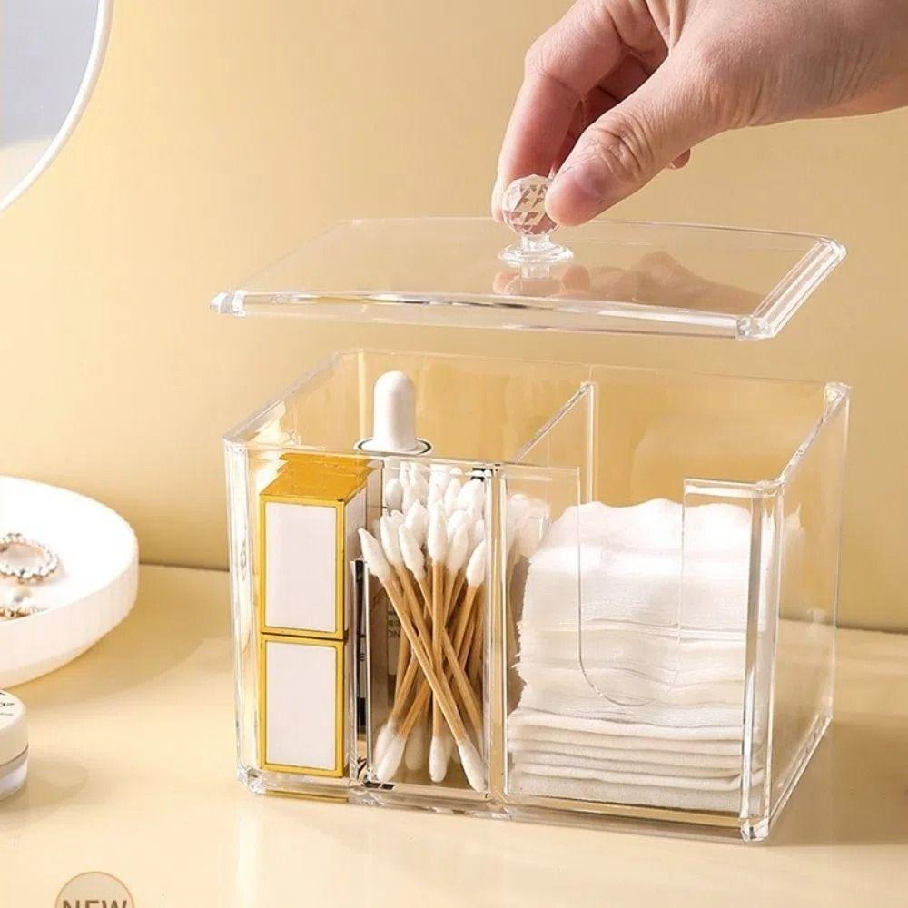 Acrylic Makeup Divided Box Clear Tampon Organizer Dispenser Cotton Swab Storage Box Bathroom чистый
Acrylic Makeup Divided Box Clear Tampon Organizer Dispenser Cotton Swab Storage Box Bathroom чистый