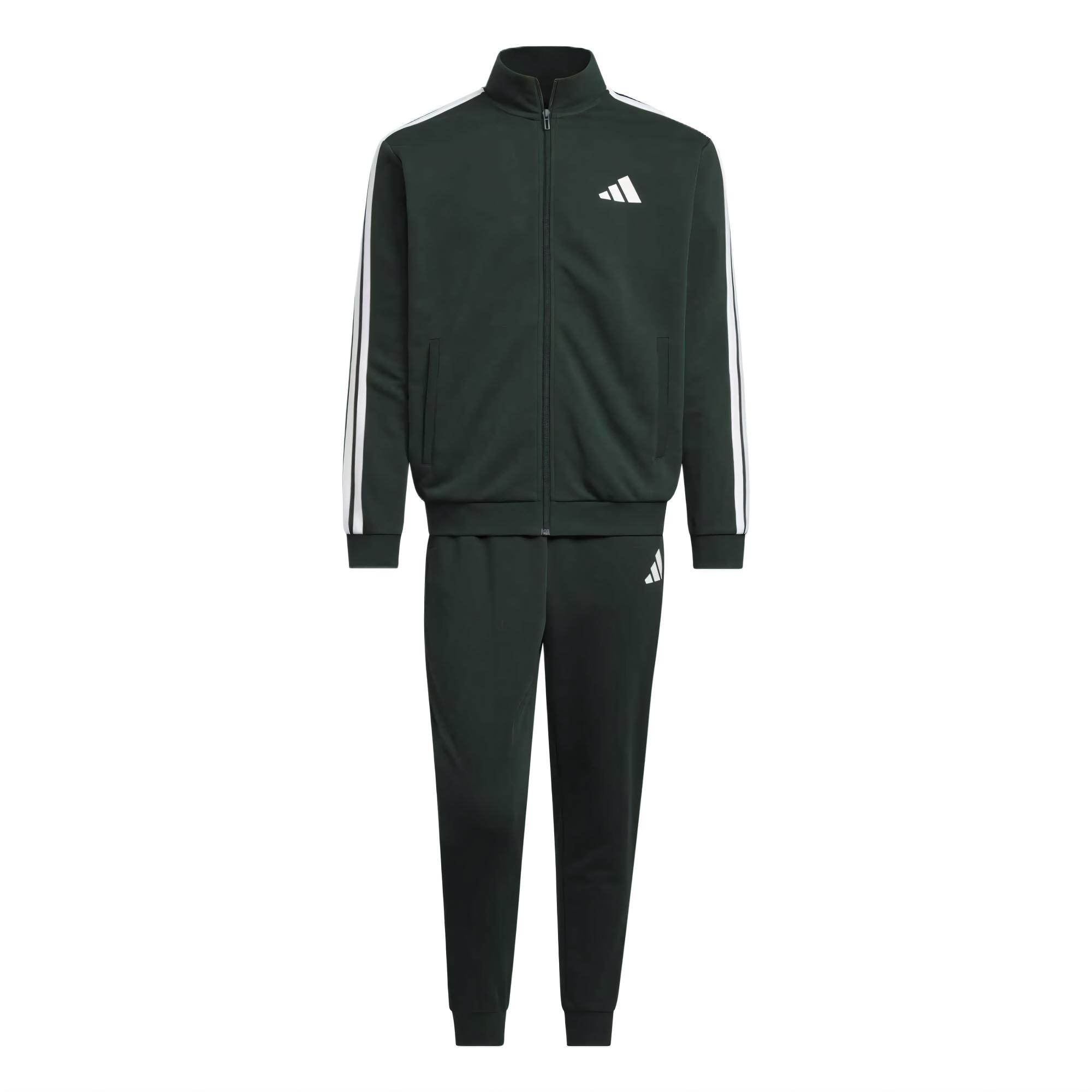 Adidas V Tracksuit Comfortable Striped Logo Stand Collar Top Soft Cuffed Pants Casual Sports Set Men Tracksuit Dark-Green JZ0110 M
Adidas V Tracksuit Comfortable Striped Logo Stand Collar Top Soft Cuffed Pants Casual Sports Set Men Tracksuit Dark-Green JZ0110 M