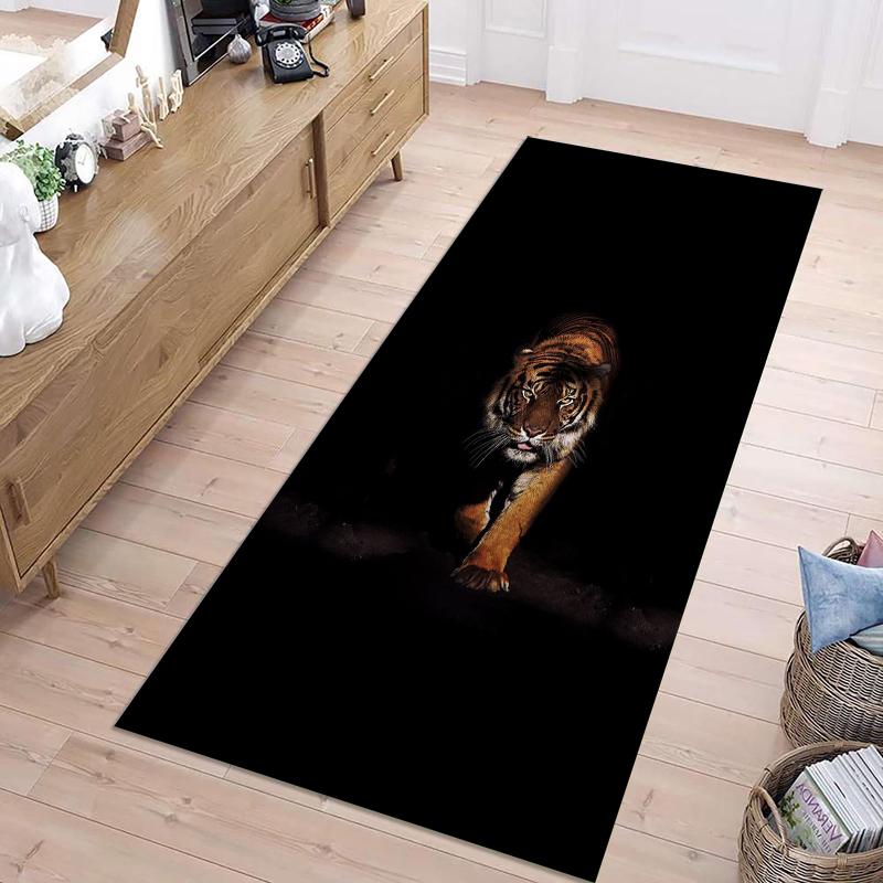 Animal Leopard Tiger Long Runner Rug Vivid Close-up & Dynamic Print Durable Fade-resistant Non-slip Carpet for Hallway Entryway 40X120CM
Animal Leopard Tiger Long Runner Rug Vivid Close-up & Dynamic Print Durable Fade-resistant Non-slip Carpet for Hallway Entryway 40X120CM