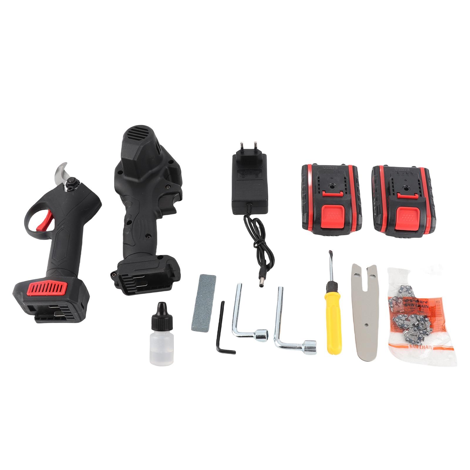 Electric Pruner Kit Brushless Pruning Shears and Brushed Electric Chain Saw Set for Tree Trimming an
Electric Pruner Kit Brushless Pruning Shears and Brushed Electric Chain Saw Set for Tree Trimming an