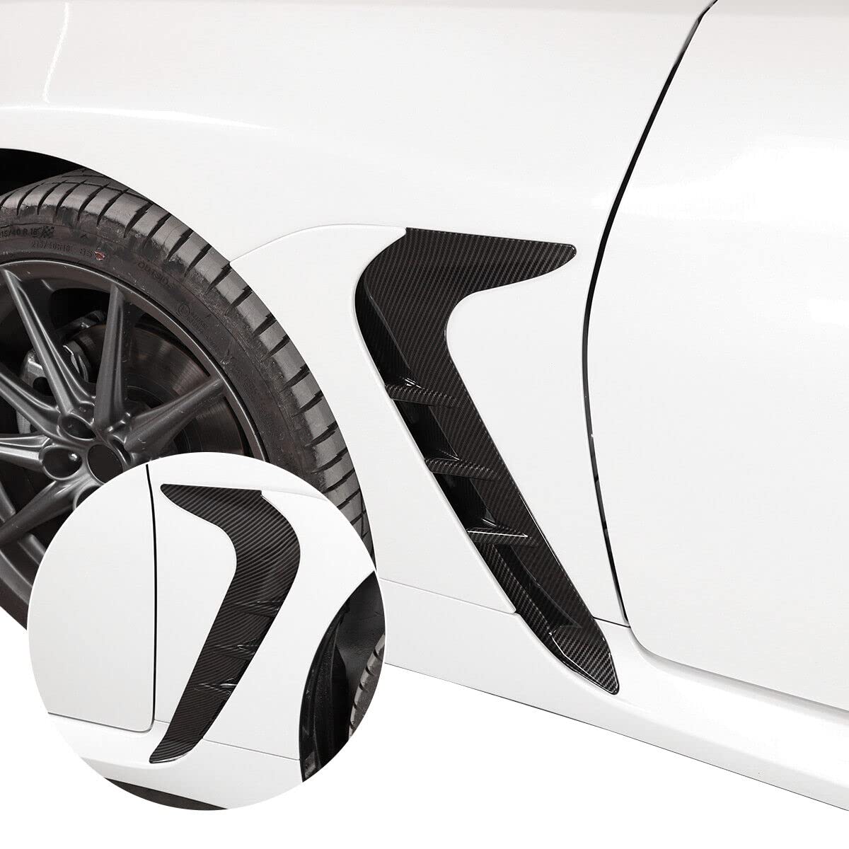 CARIG Side Air Vent Covers for Subaru BRZ ZD8 Toyota GR86 ZN8 Shark Gill Design Front Fender Exterior Aero Car Accessories / (2022, 2023, 2024),
CARIG Side Air Vent Covers for Subaru BRZ ZD8 Toyota GR86 ZN8 Shark Gill Design Front Fender Exterior Aero Car Accessories / (2022, 2023, 2024),