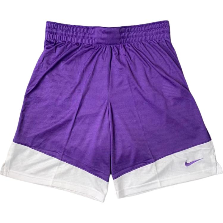 Nike Мужские шорты для баскетбола с логотипом в стиле колор-блок, эластичные, длиной до колена, фиолетовые 867769-546 XXXL 
Nike Мужские шорты для баскетбола с логотипом в стиле колор-блок, эластичные, длиной до колена, фиолетовые 867769-546 XXXL