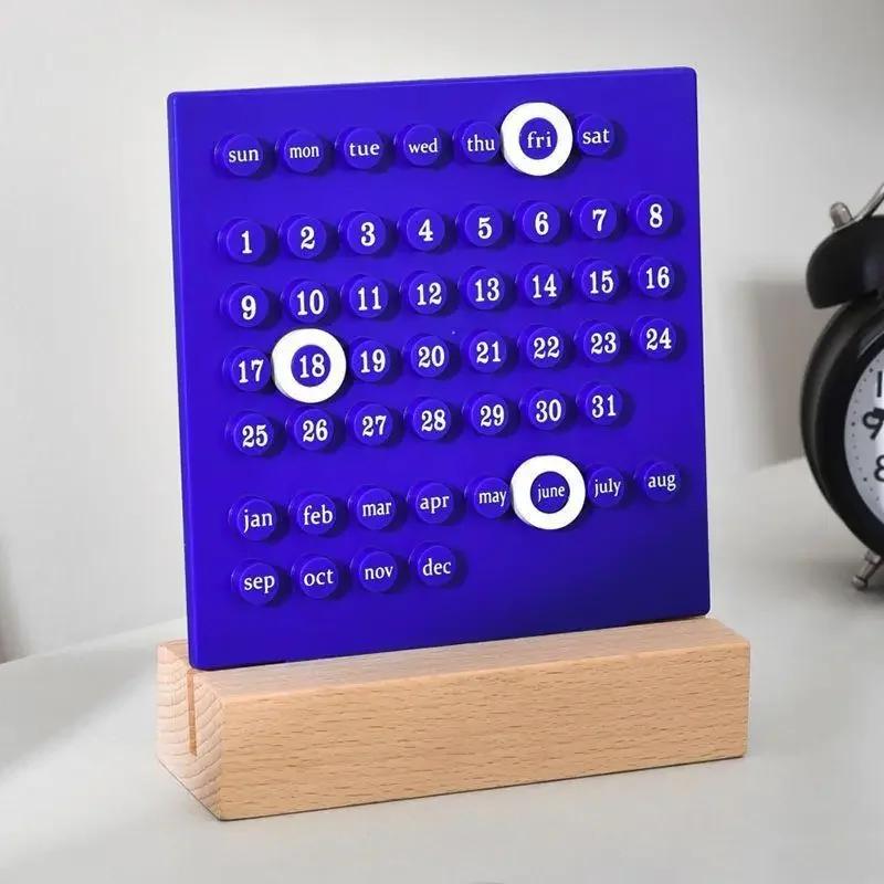 Ins Creative Calendar Acrylic with Wood Base Desk Calendar Record Dates Tool Home Decoration Accessories For Livingroom Office синій
Ins Creative Calendar Acrylic with Wood Base Desk Calendar Record Dates Tool Home Decoration Accessories For Livingroom Office синій