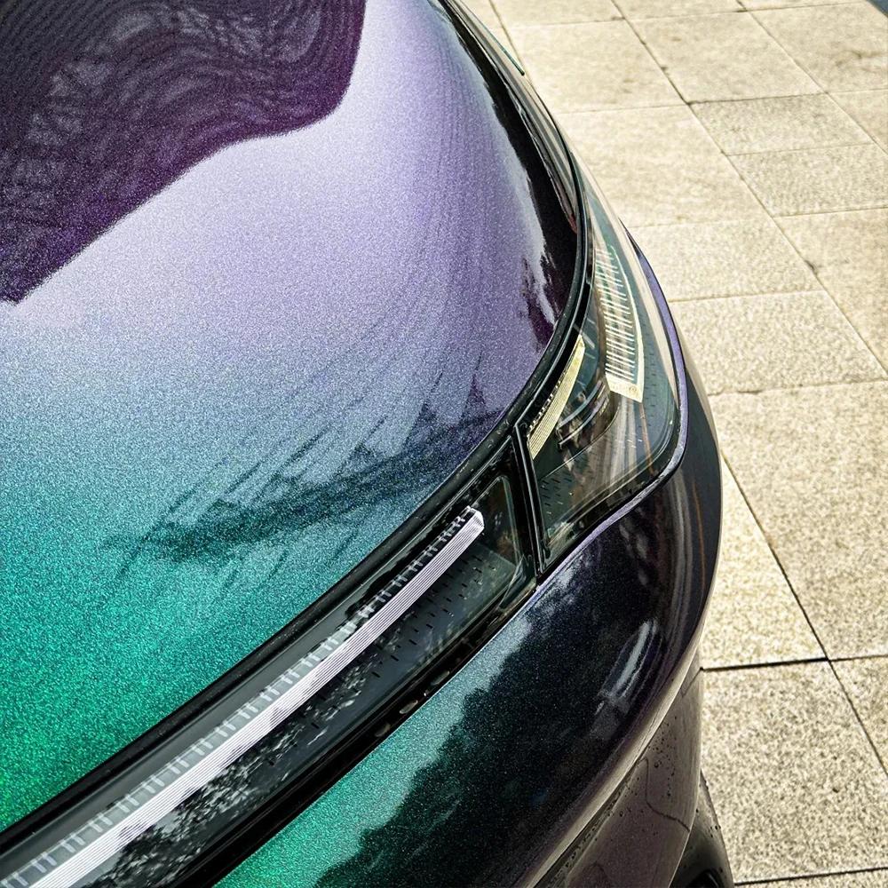 Car Sticker Diamond Purple&Gerrn Wrap Vinyl Film Color Change Film PET Bubble Free Decals Car Sticker Interior Exterior 50x152cm
Car Sticker Diamond Purple&Gerrn Wrap Vinyl Film Color Change Film PET Bubble Free Decals Car Sticker Interior Exterior 50x152cm