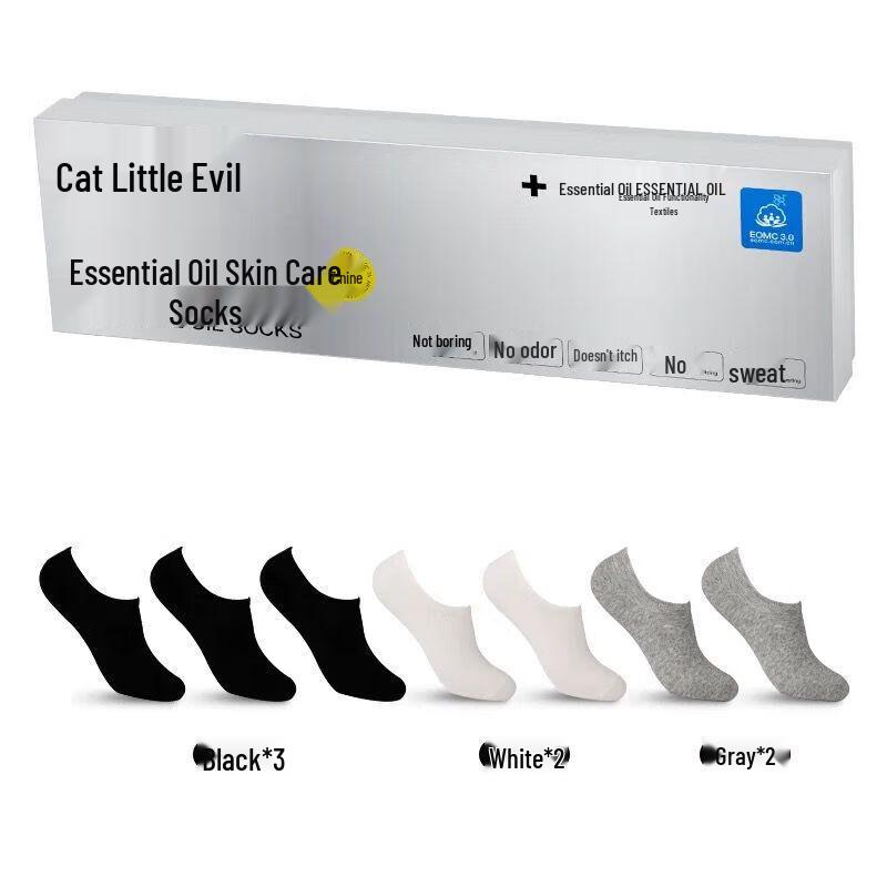 Cat Xiaoxie Antibacterial Essential Oil Cotton Boat Socks
Cat Xiaoxie Antibacterial Essential Oil Cotton Boat Socks