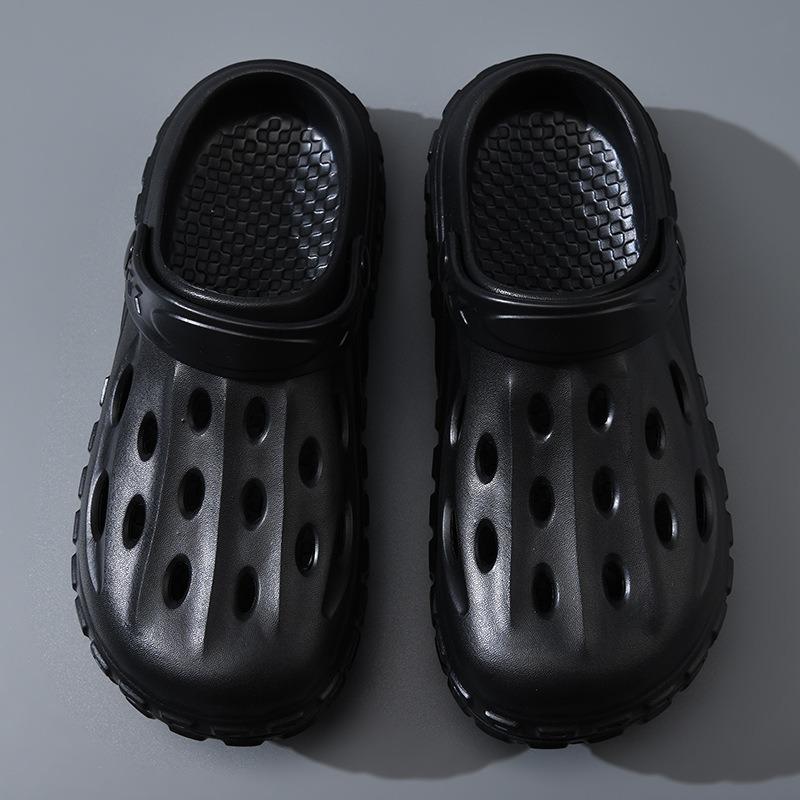Hole shoes men s summer new non-slip deodorant sandals boys eva beach shoes outer slippers men 36-37 чорний
Hole shoes men s summer new non-slip deodorant sandals boys eva beach shoes outer slippers men 36-37 чорний