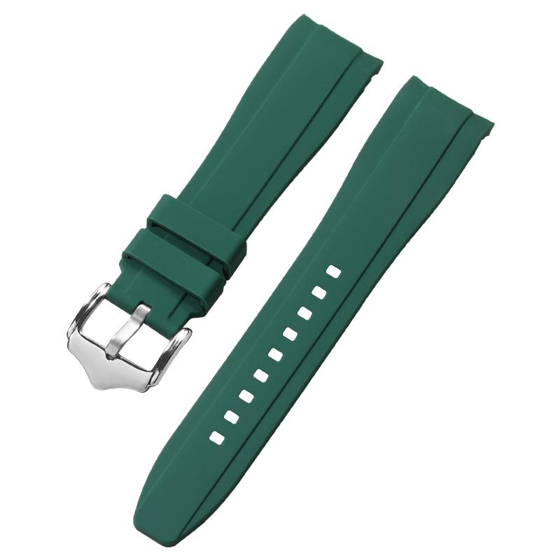 Curved End Arc Rubber Watch Band for Rolex Silicone Strap for Swatch Universal Sport Waterproof Bracelet for Men Women 20mm 22mm 22mm
Curved End Arc Rubber Watch Band for Rolex Silicone Strap for Swatch Universal Sport Waterproof Bracelet for Men Women 20mm 22mm 22mm