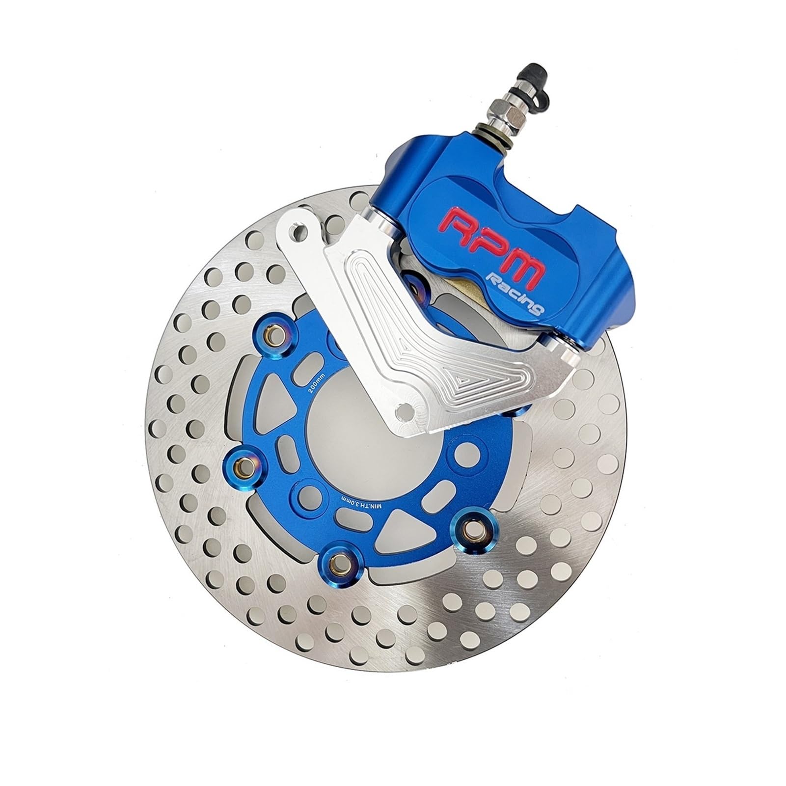 200mm Motorcycle Brake Caliper Disc Set AF27/28/18ZXAF34/35/36 Floating Quick Cooling Brake Pads (Color:Blue)
200mm Motorcycle Brake Caliper Disc Set AF27/28/18ZXAF34/35/36 Floating Quick Cooling Brake Pads (Color:Blue)