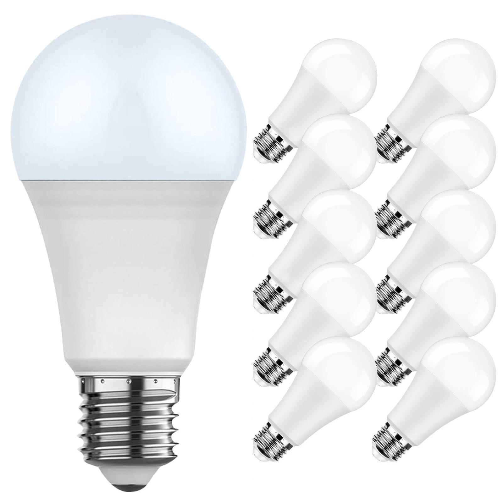 LOT LED лампа 100-240V Лампа E27 LED Light A60 12W 6500K Білий без затемнення 10PCS білий
LOT LED лампа 100-240V Лампа E27 LED Light A60 12W 6500K Білий без затемнення 10PCS білий