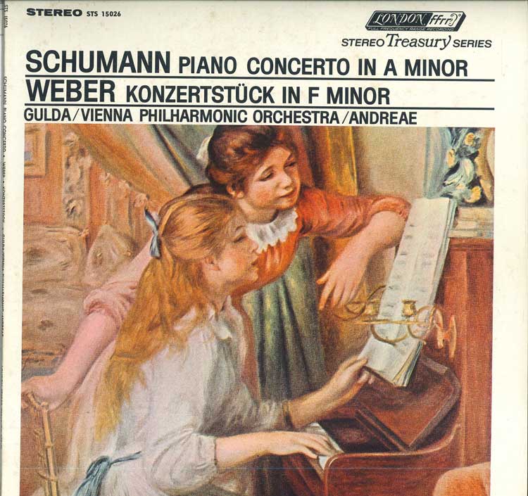 LP Record SCHUMANN WEBER GULDA VIENNA PH Piano Concerto In A Minor Konzert STS15026 LONDON RECORDS Germany Classical Used
LP Record SCHUMANN WEBER GULDA VIENNA PH Piano Concerto In A Minor Konzert STS15026 LONDON RECORDS Germany Classical Used