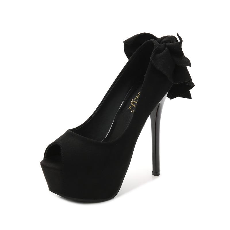 Осень ультра-высокий тонкий каблук водонепроницаемая подошва рыбий рот замша внутренняя высота увеличение женские туфли-лодочки каблук бант 34
Осень ультра-высокий тонкий каблук водонепроницаемая подошва рыбий рот замша внутренняя высота увеличение женские туфли-лодочки каблук бант 34