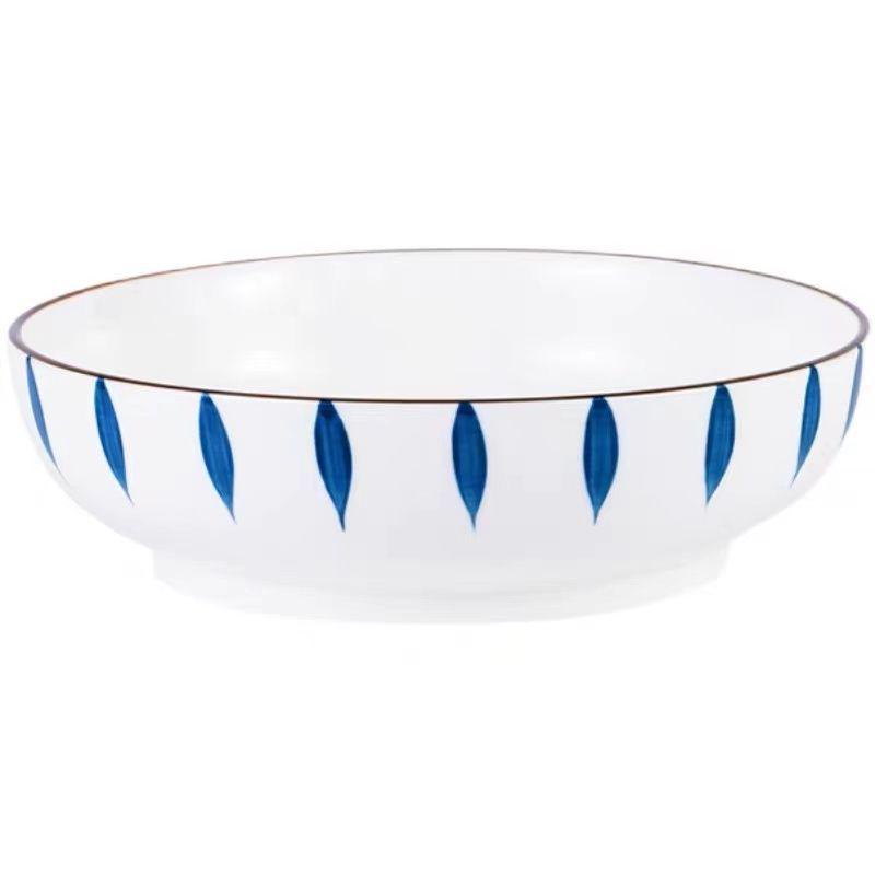 Ceramic Large Bowl for Suancai Fish and Mao Xuewang Soup 9-inch Meteor Rain Bowl, 1 pc
Ceramic Large Bowl for Suancai Fish and Mao Xuewang Soup 9-inch Meteor Rain Bowl, 1 pc