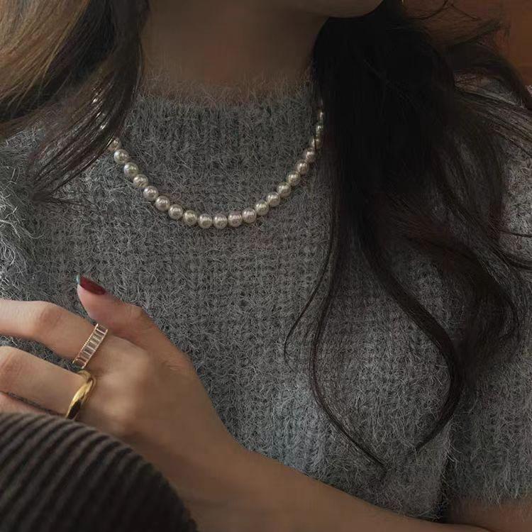 2024 South Sea Shell Pearl Choker Necklace with Magnetic Clasp - Perfect Mother s Day Gift 6mm Gray Pearl, 42cm
2024 South Sea Shell Pearl Choker Necklace with Magnetic Clasp - Perfect Mother s Day Gift 6mm Gray Pearl, 42cm
