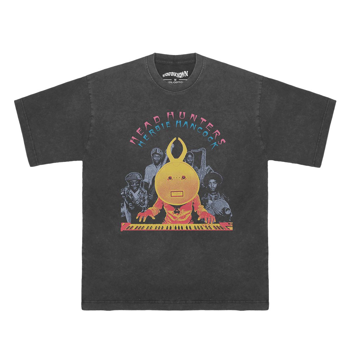 Herbie Hancock TShirt Head Hunters Jazz Funk Fusion Stevie Wonder Print Men Summer Washed Long Short Sleeves Cotton Tee Shirt S
Herbie Hancock TShirt Head Hunters Jazz Funk Fusion Stevie Wonder Print Men Summer Washed Long Short Sleeves Cotton Tee Shirt S