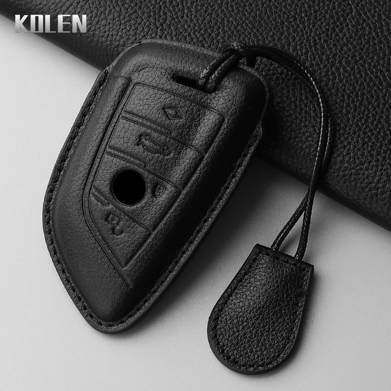Leather Car Key Case Cover Shell Fob For Bmw F20 G20 G30 X1 X3 X4 X5 G05 X6 X7 G11 F15 F16 G01 G02 F48 Key Protector Accessories
Leather Car Key Case Cover Shell Fob For Bmw F20 G20 G30 X1 X3 X4 X5 G05 X6 X7 G11 F15 F16 G01 G02 F48 Key Protector Accessories