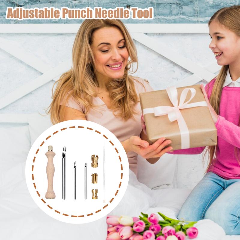 Adjustable Punch Needle Sewing Multifunction Needle Pen Professional Ergonomic Beginner-Friendly Craft Tool For Rug Embroidery China Mainland
Adjustable Punch Needle Sewing Multifunction Needle Pen Professional Ergonomic Beginner-Friendly Craft Tool For Rug Embroidery China Mainland