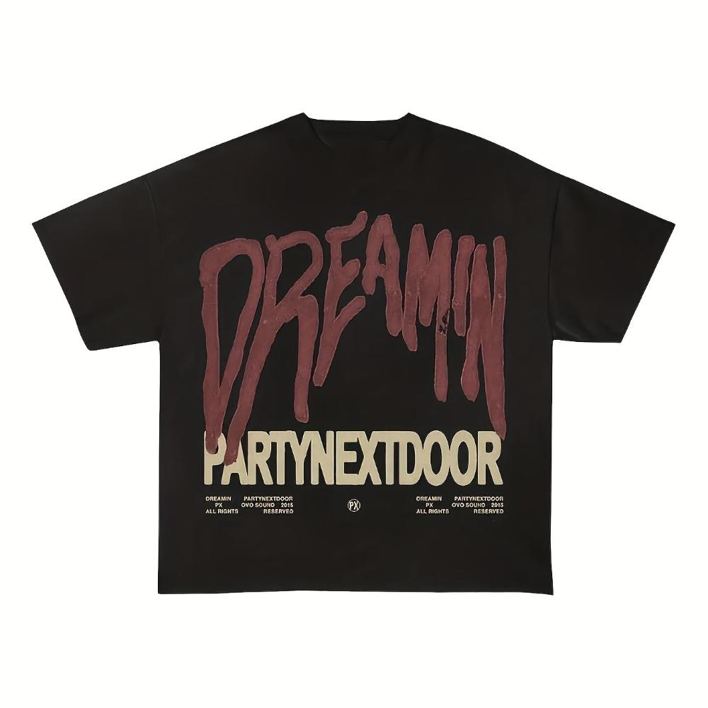 PARTYNEXTDOOR Official Retro T-Shirt Men s Women s Black Concert Merch with RedYellow Sorry I Outside DREAMIN Logo Print S разноцветный
PARTYNEXTDOOR Official Retro T-Shirt Men s Women s Black Concert Merch with RedYellow Sorry I Outside DREAMIN Logo Print S разноцветный